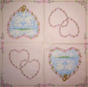 062 Ducks - 3-ply (blue)  - Paw
